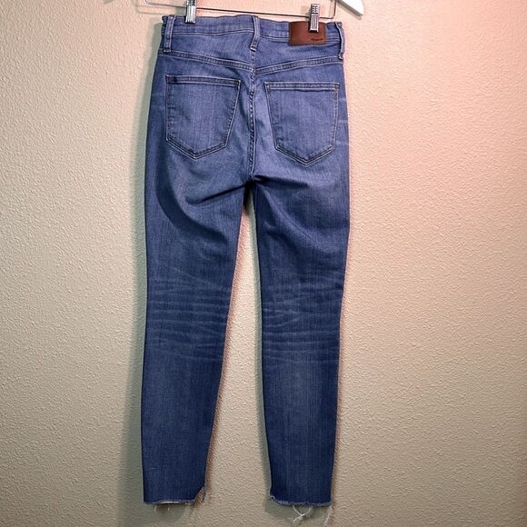 Madewell 9” high-rise skinny front seam jeans size 25 - Picture 7 of 13